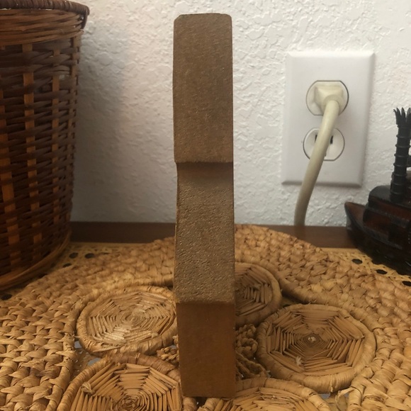 Primitive Wooden Church Wall Sitter/Plaque Vintage - Picture 4 of 11